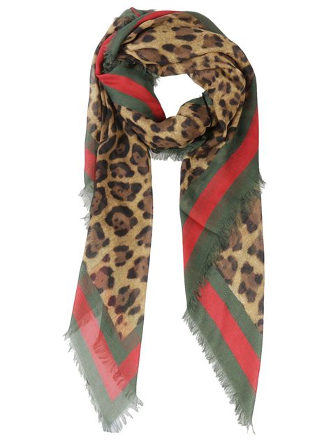 gucci inspired leopard scarf|gucci scarf women.